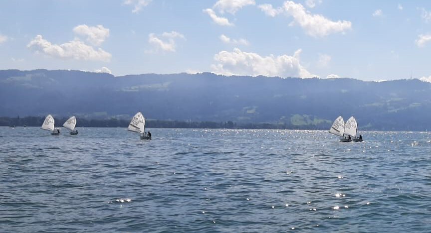 OPTI-KINDER TRAINIEREN REGELMÄSSIG MIT SEGELPROFI MICHAEL FELLMANN