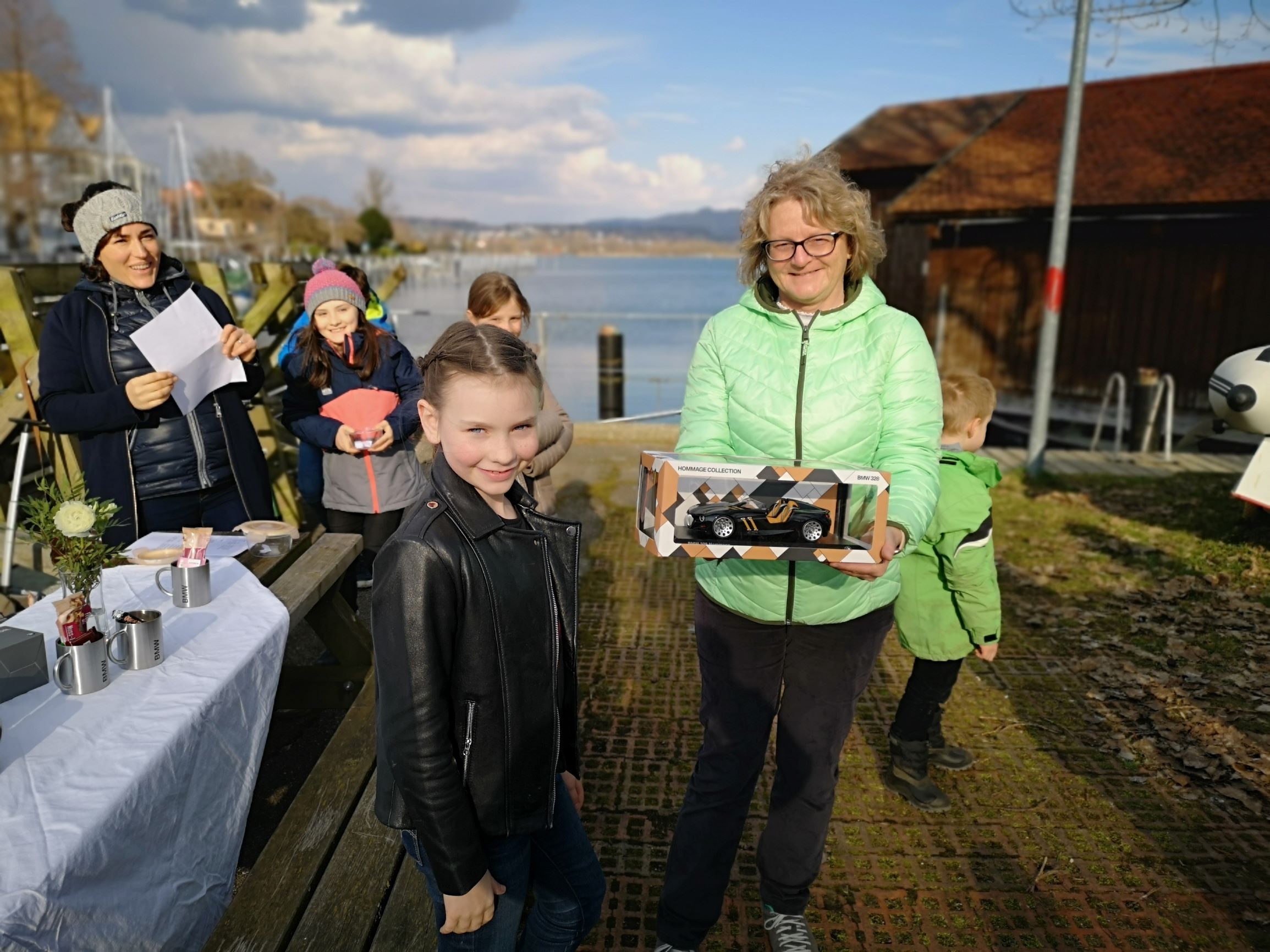 Die Jüngsten trainieren schon