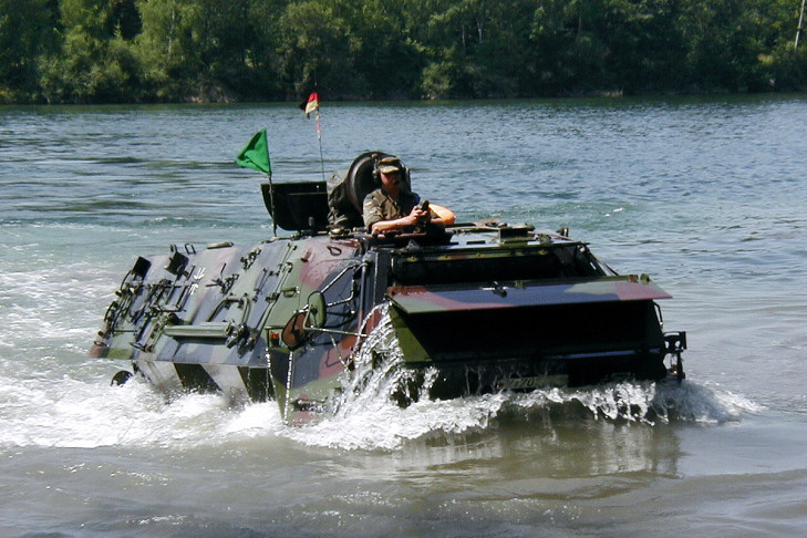 Bundeswehrübung im Stadtgebiet Lindau