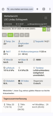 Wetterstation funktioniert wieder