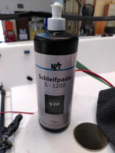 J70 - Schleifpaste, wenn es wie neu sein soll