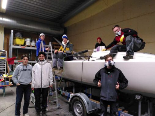J/70 Softdeck Erneuerung