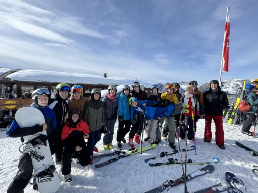 Nicht nur auf dem Wasser, sondern auch auf der Piste aktiv
