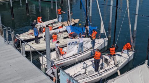 Saisonstart Schülersegeln mit dem LSC