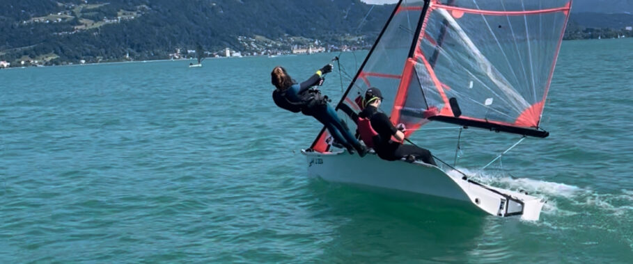 Lola erfolgreich auf dem Walchensee