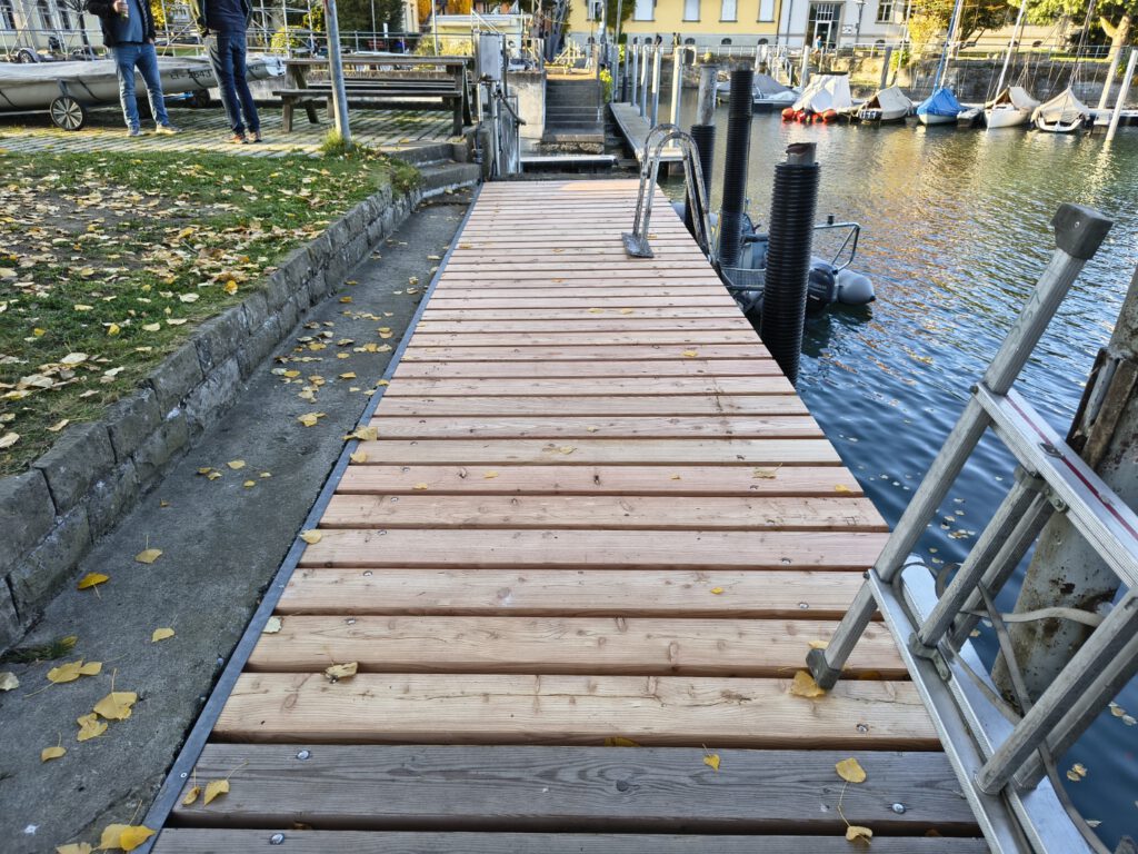 Reparatur Steg Hafenputzete 2025